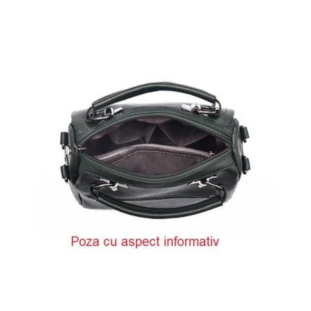 Geanta dama AVAMSI, BS-8655, bareta pentru umar, Rosu, 25x14x19 cm [3]