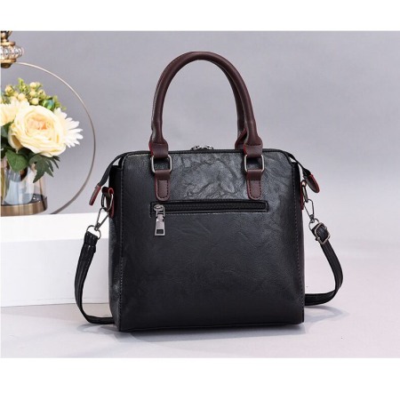 Geanta dama AVAMSI, BS-8687, bareta pentru umar, Negru, 26x24x11 cm [1]