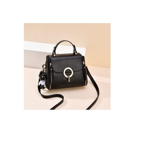 Geanta dama AVAMSI, DP-ZHDJ, bareta pentru umar, Negru, 21x17x11 cm [2]