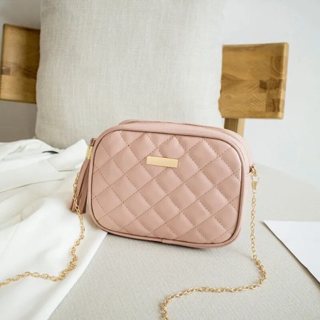 Geanta dama AVAMSI, SC-FS0475, bareta pentru umar, Roz, 19x14x7 cm [1]