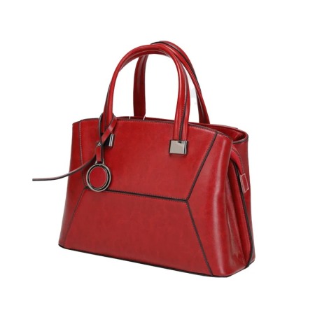 Geanta dama AVAMSI, SX-288, bareta pentru umar, Rosu, 30x20.5x16.5 cm [0]