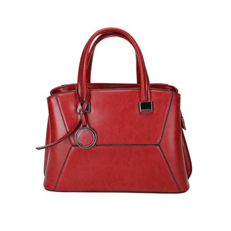 Geanta dama AVAMSI, SX-288, bareta pentru umar, Rosu, 30x20.5x16.5 cm [6]