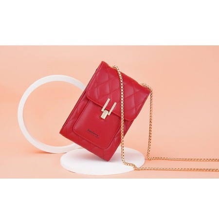 Geanta Dama, Baellerry, ZX-3247, Rosu, 20x13x8 cm [11]