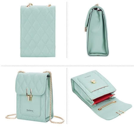 Geanta Dama, Baellerry, ZX-3247, Verde, 20x13x8 cm [2]