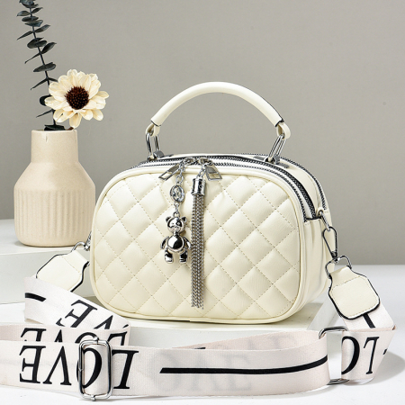 GENTI DAMA - Geanta dama Belize, 5409, Negru, 21x12x15 cm