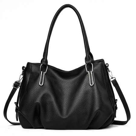 Geanta dama Carlia, 6663, Maro, 34x13x27 [15]