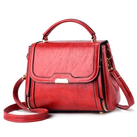 GENTI DAMA - Geanta dama Ellie, 6750, Rosu, 24x13x19 cm