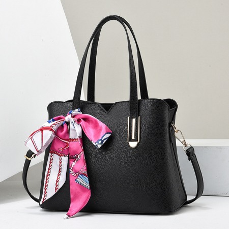 GENTI DAMA - Geanta dama Ofelia, 6719, Negru, 24x13x19 cm