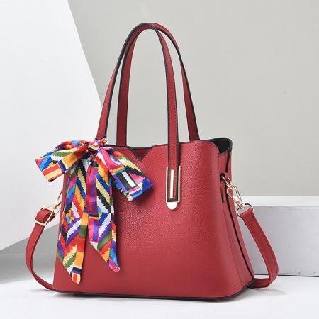 GENTI DAMA - Geanta dama Ofelia, 6723, Rosu, 24x13x19 cm