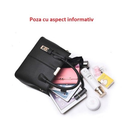 Geanta dama Palmer, 5047, multicolor, 29x13x22 cm [5]