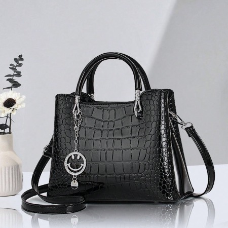 Geanta dama Talia, 6703, Negru, 26x12x28 cm [9]