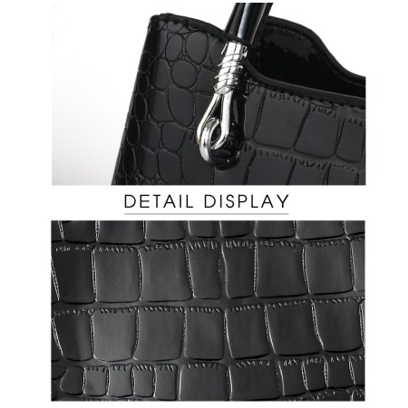 Geanta dama Talia, 6703, Negru, 26x12x28 cm [7]