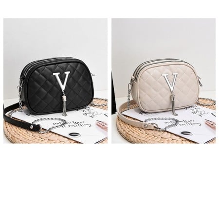 Geanta dama Vivian, 7777, Negru, 20x15x7 cm [12]