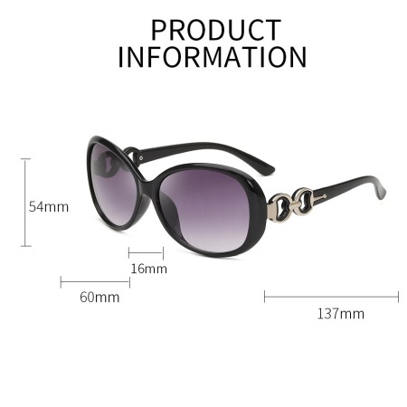Ochelari de soare dama, Julie 4359, Protectie UV, Negru [1]