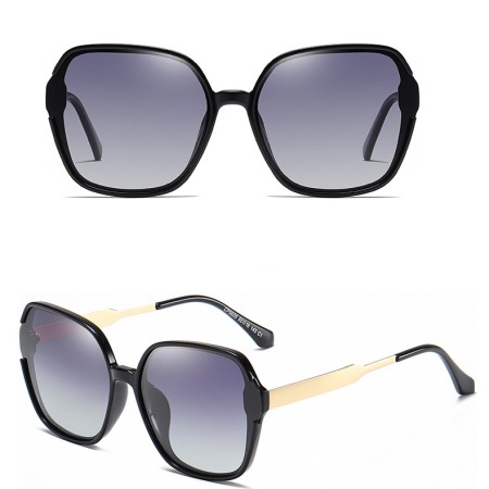 Ochelari de soare dama AVAMSI XFT-CP9609, Polarizati UV400, Negru [1]