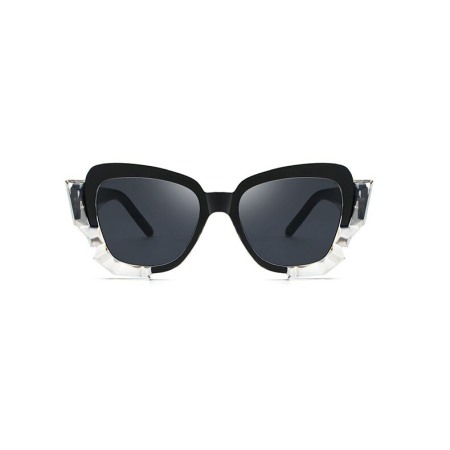 Ochelari de soare dama cat eye AVAMSI XFT-CT1712, Polarizati, Negru [1]