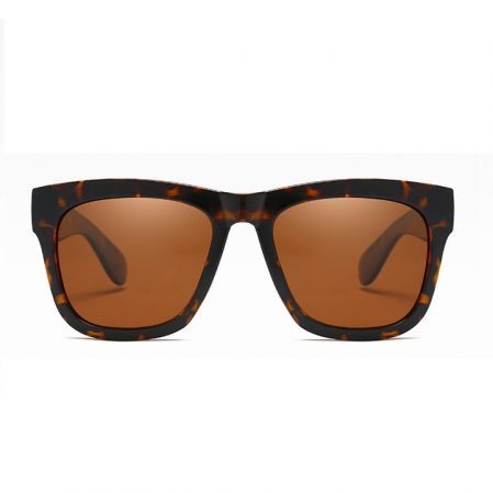 Ochelari de soare dama, Vilde 2404 Wayfarer, Polarizati,Protectie UV Maro-Leopard [1]