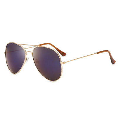 Ochelari de soare unisex, Sondre, 2551 Aviator, Polarizati, Negru-Auriu [4]