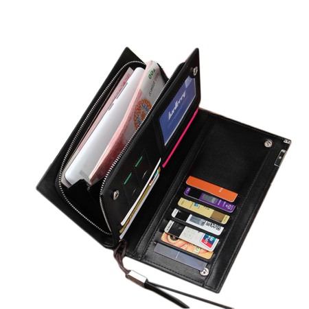 Portofel Baellerry, ZX-SW002, Negru, 20x11x3 cm [1]