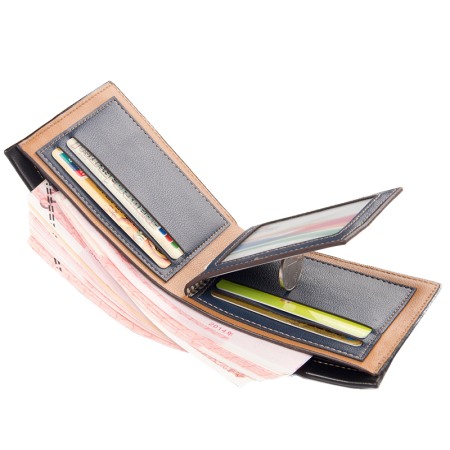 Portofel Barbati, Baellerry, ZX-BR001, 12x10x2 cm [1]