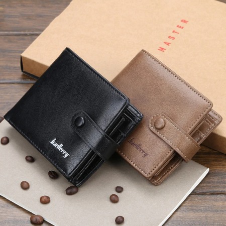 Portofel Barbati, Baellerry, ZX-D1305, Negru, 12x9.5x2 cm [2]