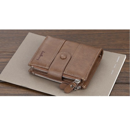 Portofel Barbati, Baellerry, ZX-D3215, Negru, 12x10x2 cm [2]