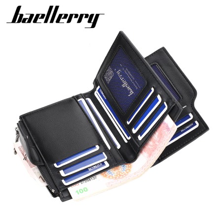 Portofel Barbati, Baellerry, ZX-N5013, Negru, 12.5x10x2 cm [4]