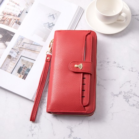 Portofel Dama, AVAMSI, KXM-C273-4, Rosu , 19X10X2.5cm [1]