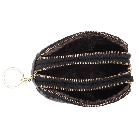 Portofel Dama, AVAMSI, YT-0015, 13x7.5x5.5 cm, Piele naturala [4]