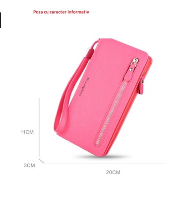 Portofel Dama, Baellerry, ZX-201502, Negru, 20x11x3 cm [2]