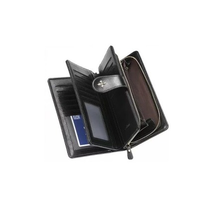 Portofel Dama, Baellerry, ZX-N1640, Negru, 20x11x4 cm [1]