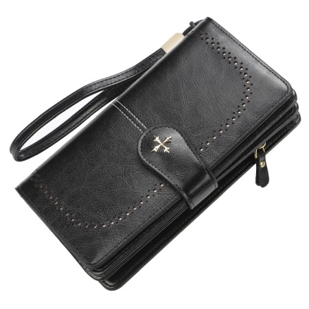 FEMEI - Portofel Dama, Baellerry, ZX-N1640, Negru, 20x11x4 cm