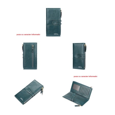 Portofel Dama, Baellerry, ZX-N1825, Rosu, 20x11x2 cm [4]