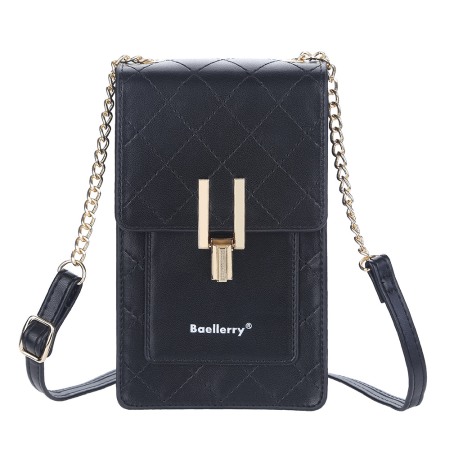 Portofel Dama, Baellerry, ZX-N1893, Negru, 19x11x5 cm
