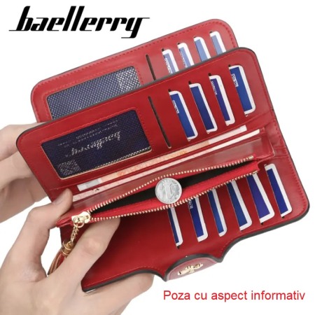 Portofel Dama, Baellerry, ZX-N2341, 19x10x3 cm [3]