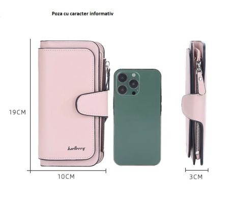 Portofel Dama, Baellerry, ZX-N2345 , 18.8x10.5x1.8 cm [1]