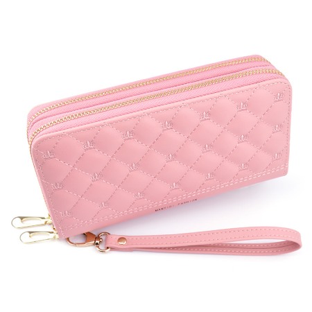 Portofel Dama, Manydi Fashion, 1696, Roz, 19.5x9.5x4 cm [4]