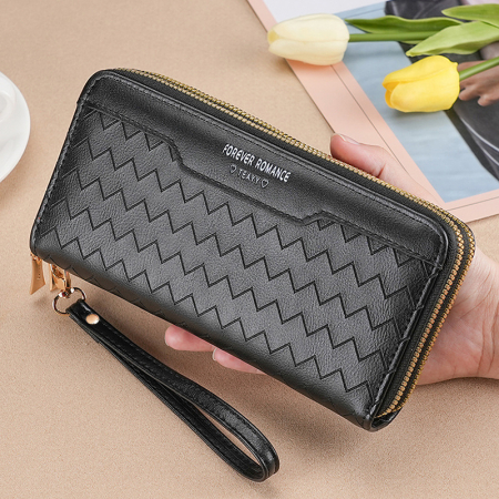Portofel Dama, Velora, 5007, Negru, 19.5X10x4.5 cm [2]