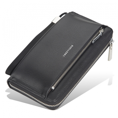 Portofel Unisex Baellerry, PD725, Negru, 22x11x4 cm [5]