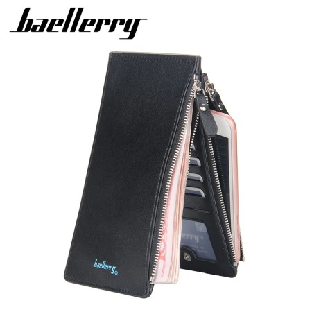 Portofel Unisex, Baellerry, ZX-K830, Negru, 19x11x2 cm [1]