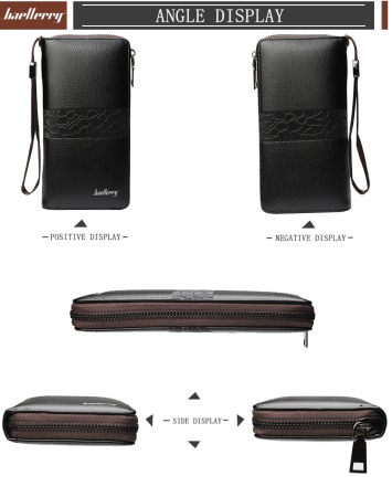 Portofel Unisex, Dama, Barbati, Baellerry, ZX-S6085, 20x10x2 cm [1]