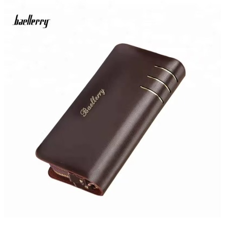 Portofel Unisex, Dama, Barbati, Baellerry, ZX-S6111, Cafeniu, 20.5x10.5x4 cm [4]