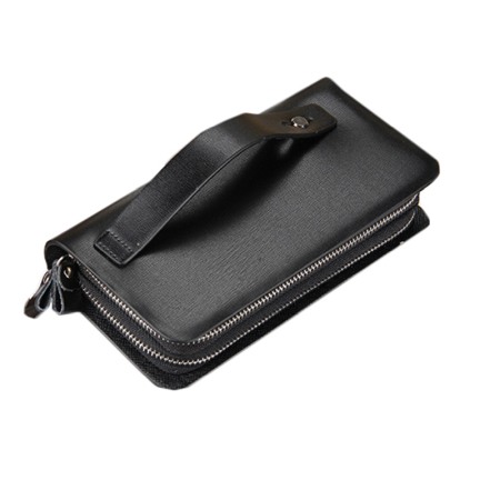 Portofel Unisex, Dama, Barbati, Baellerry, ZX-S6111, Negru, 20.5x10.5x4 cm [2]