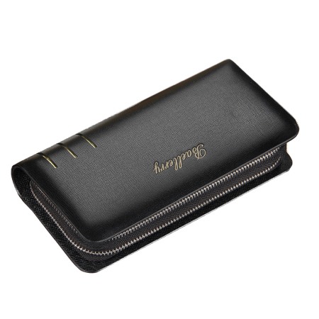 Portofel Unisex, Dama, Barbati, Baellerry, ZX-S6111, Negru, 20.5x10.5x4 cm [4]