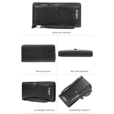 Portofel Unisex, Dama, Barbati, Baellerry, ZX-S6703, 20x10x3 cm [2]