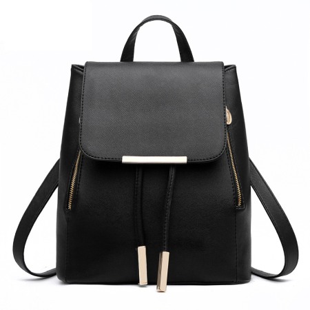 Rucsac Dama AVAMSI, BS-8853, Negru, 30x24x16 cm