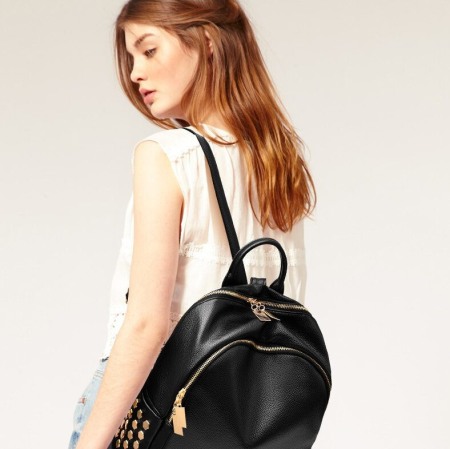 Rucsac dama, AVAMSI, BS-8895, Negru, 31x29x15 cm [2]