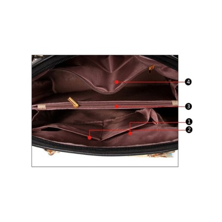 Rucsac dama, Joplin, 880, Negru, 32x23x12 cm [3]