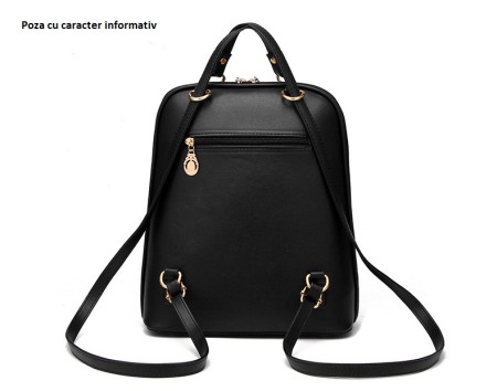 Rucsac dama, Joplin, 4895, Rosu, 32x23x12 cm [3]