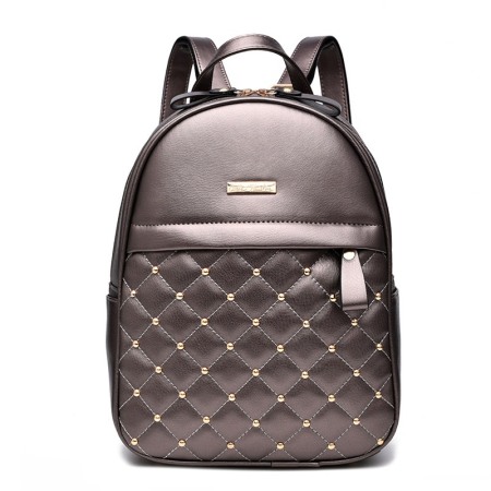 RUCSACURI DAMA - Rucsac dama, AVAMSI, BS-8974, Bronz, 28x22x13 cm